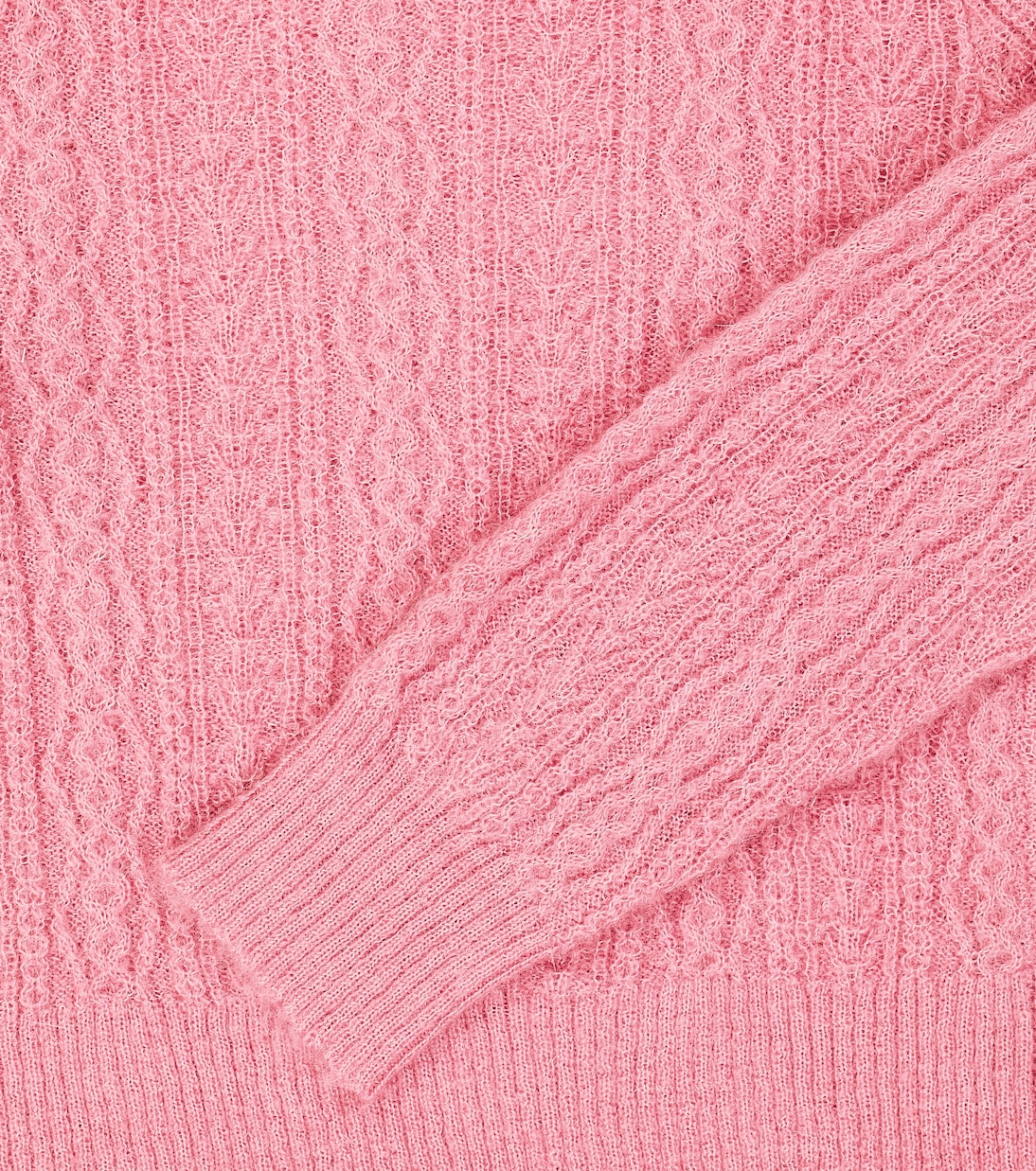 Taco cable-knit wool-blend sweater | Morley