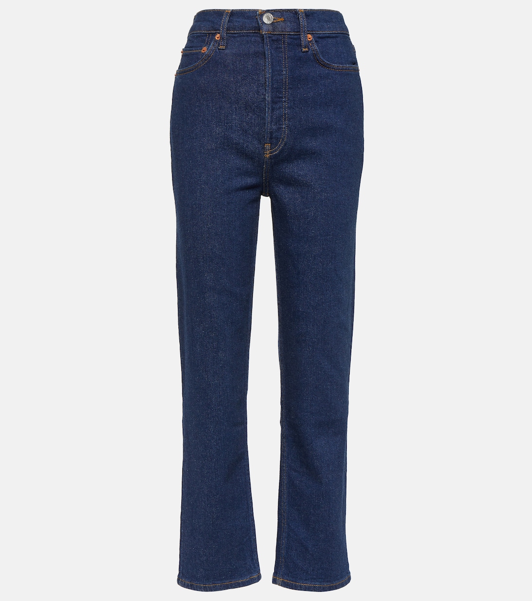 High-Rise Straight Jeans 70s Stove Pipe | Re/Done