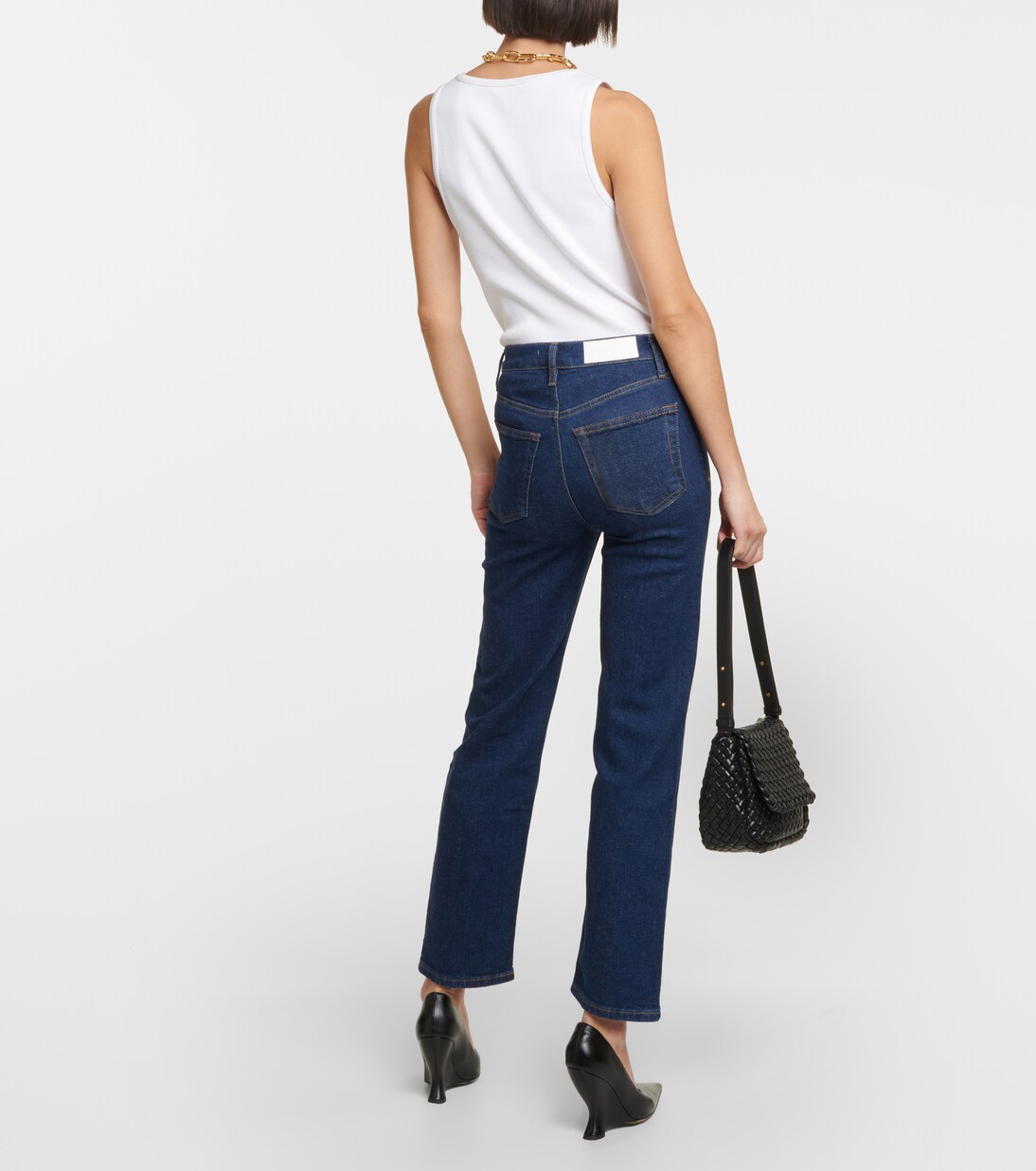 High-Rise Straight Jeans 70s Stove Pipe | Re/Done