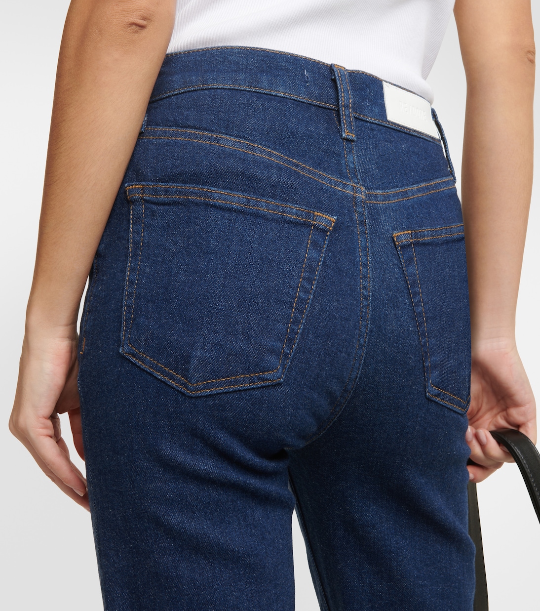 High-Rise Straight Jeans 70s Stove Pipe | Re/Done