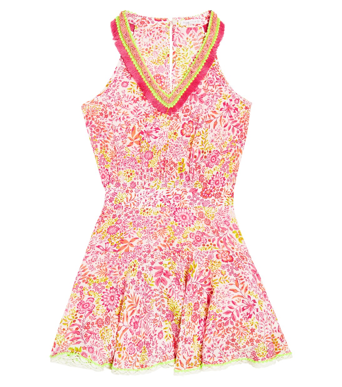 Agathe floral dress | Poupette St Barth Kids