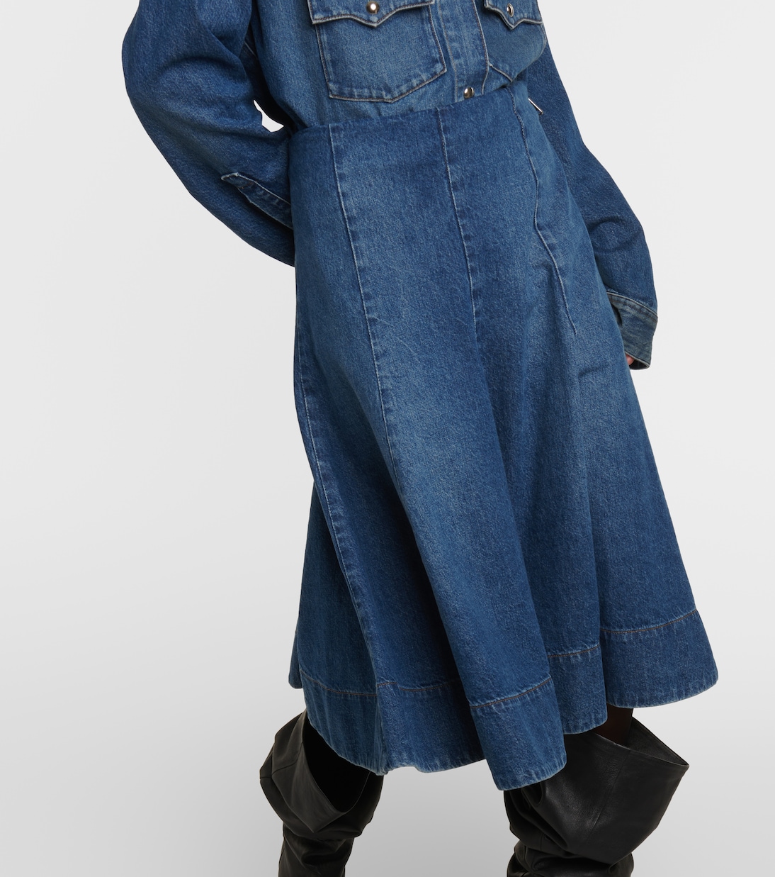 Jeansrock Lennox | Khaite