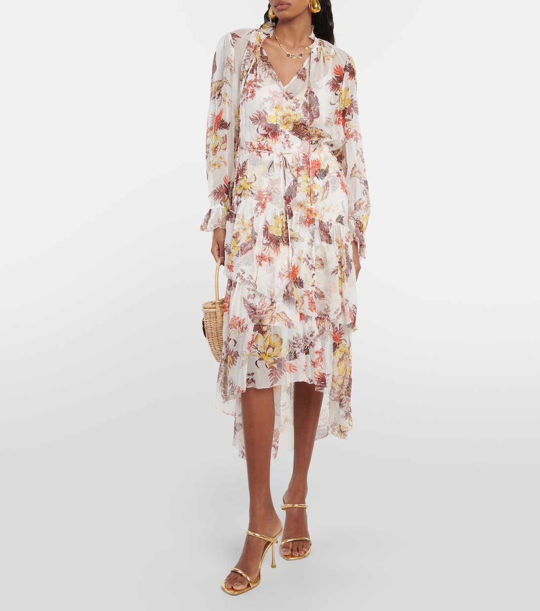 Bedrucktes Midikleid Matchmaker | Zimmermann