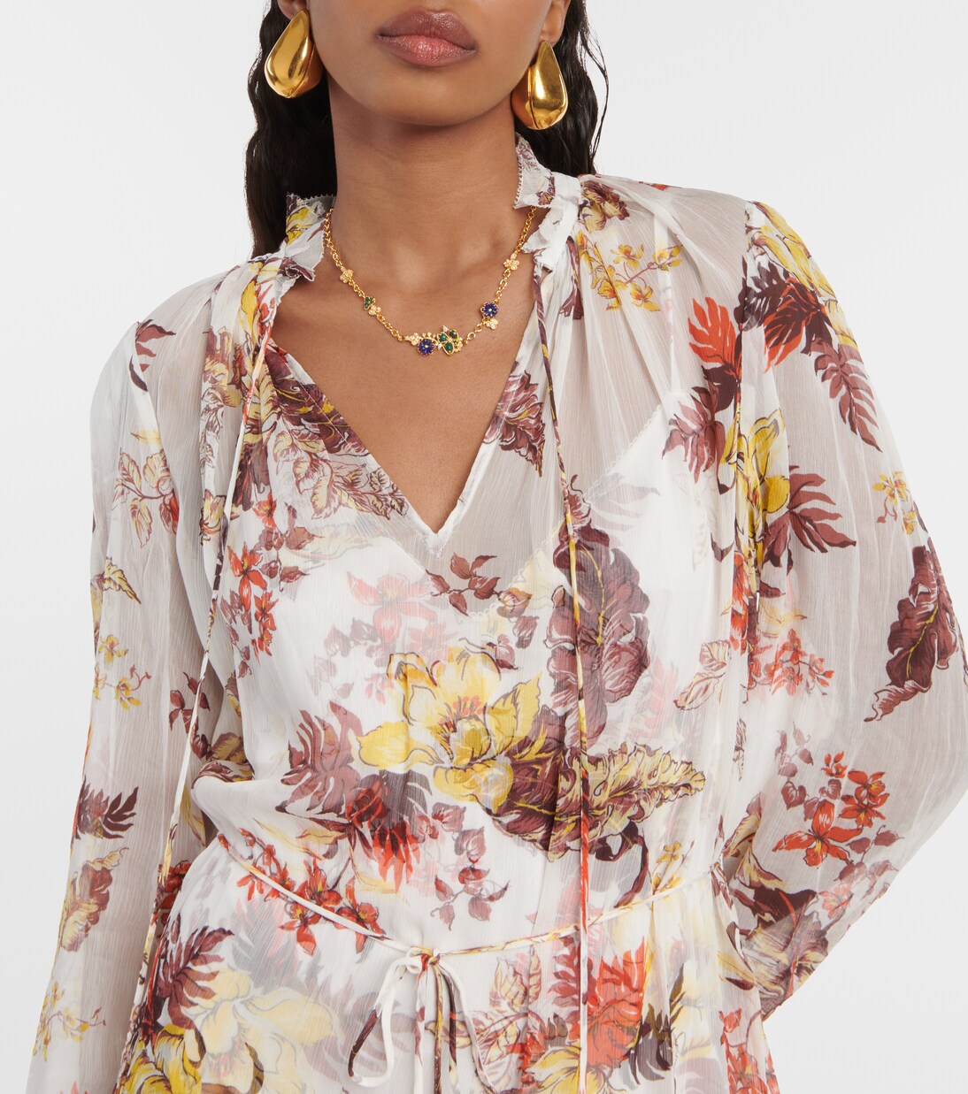 Bedrucktes Midikleid Matchmaker | Zimmermann