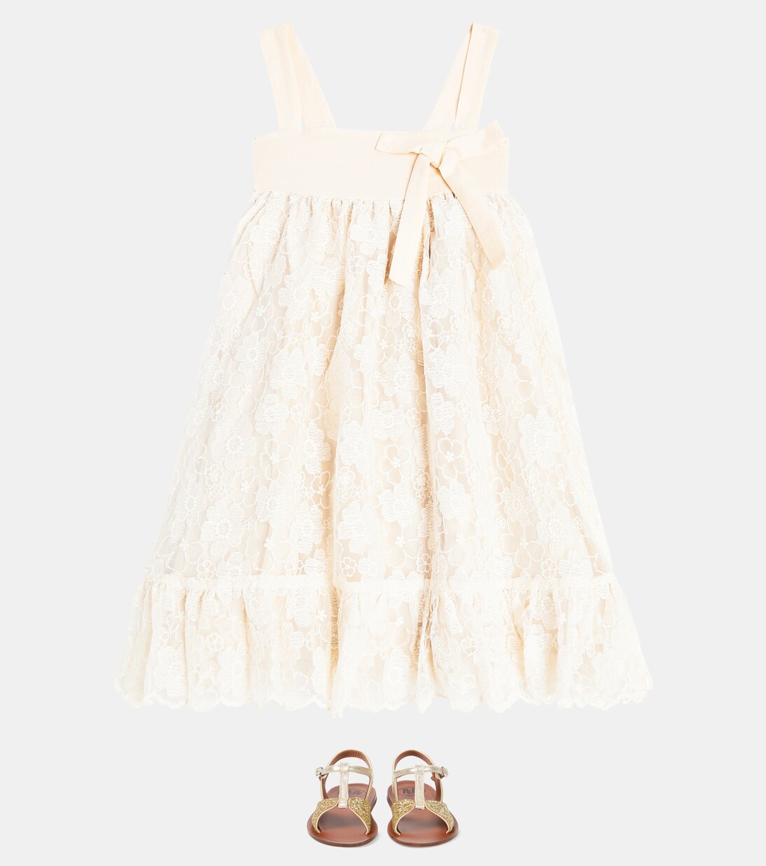 Polka dot tulle dress | Petite Amalie  