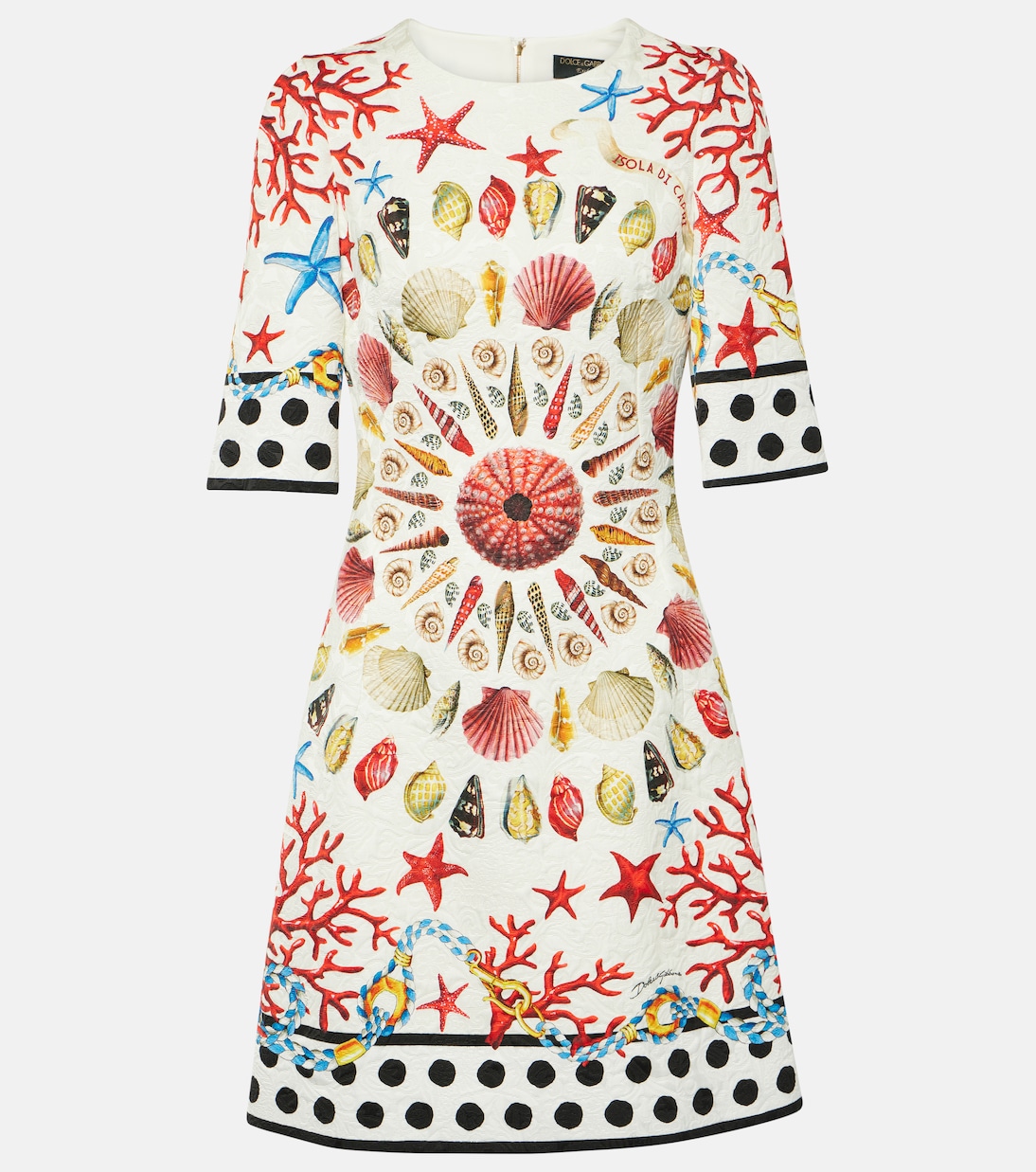 Capri printed minidress | Dolce&Gabbana