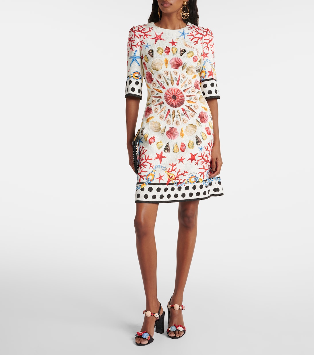 Capri printed minidress | Dolce&Gabbana