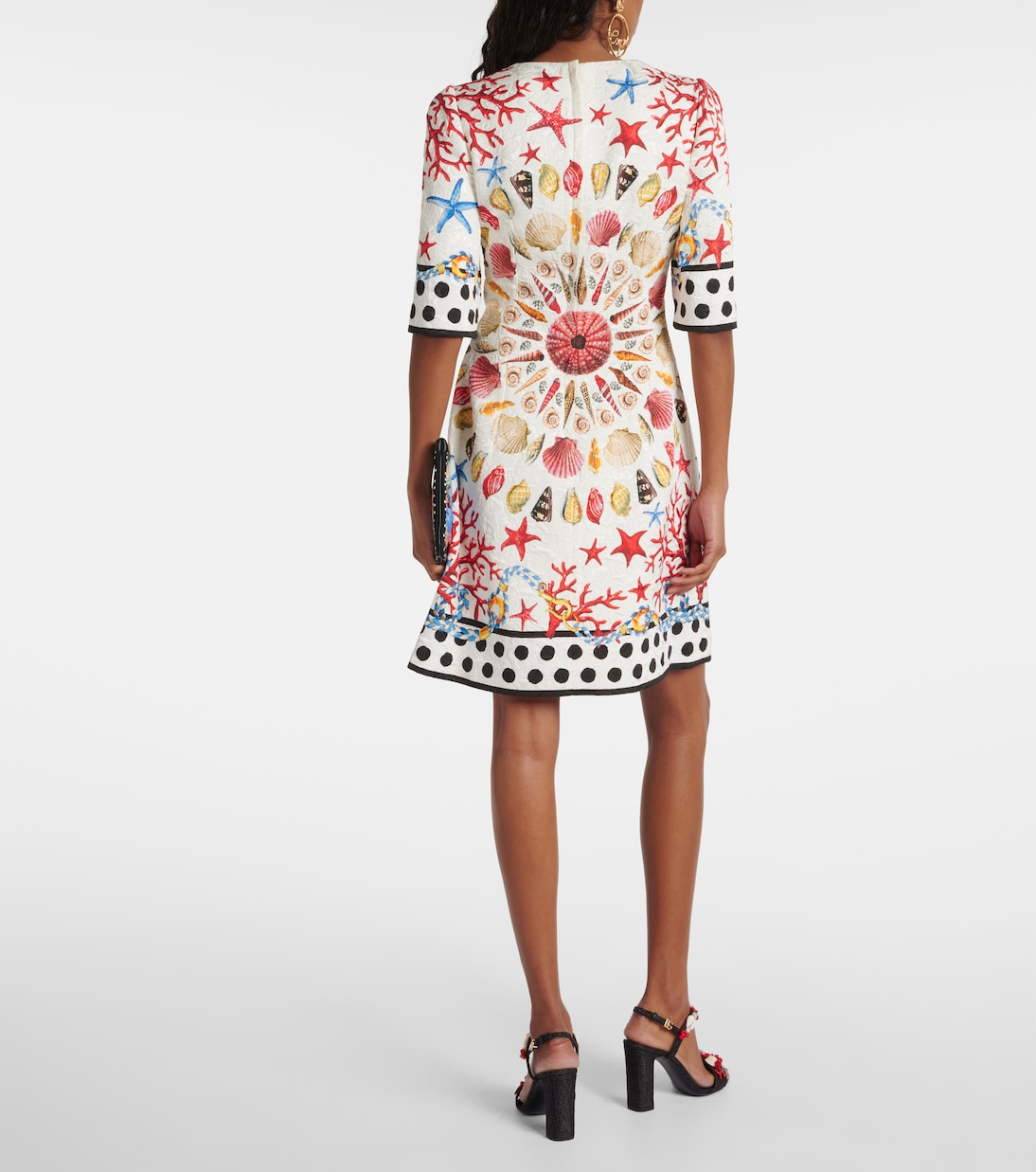 Capri printed minidress | Dolce&Gabbana
