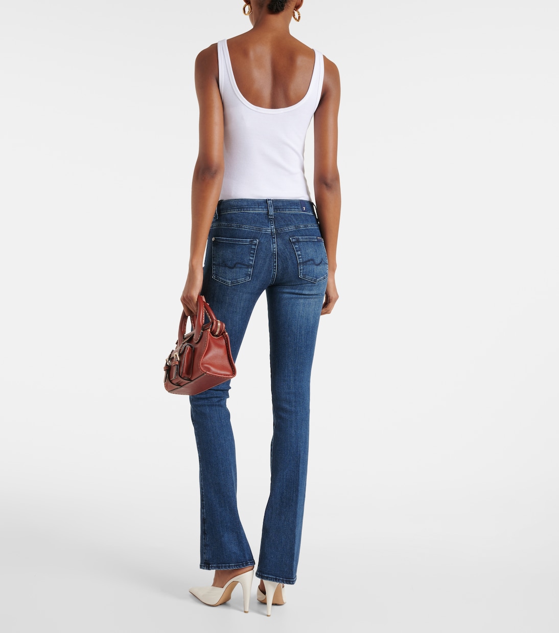 Mid-Rise Bootcut Jeans | 7 For All Mankind