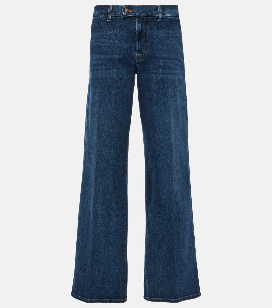 Lotta Rebel high-rise wide-leg jeans | 7 For All Mankind