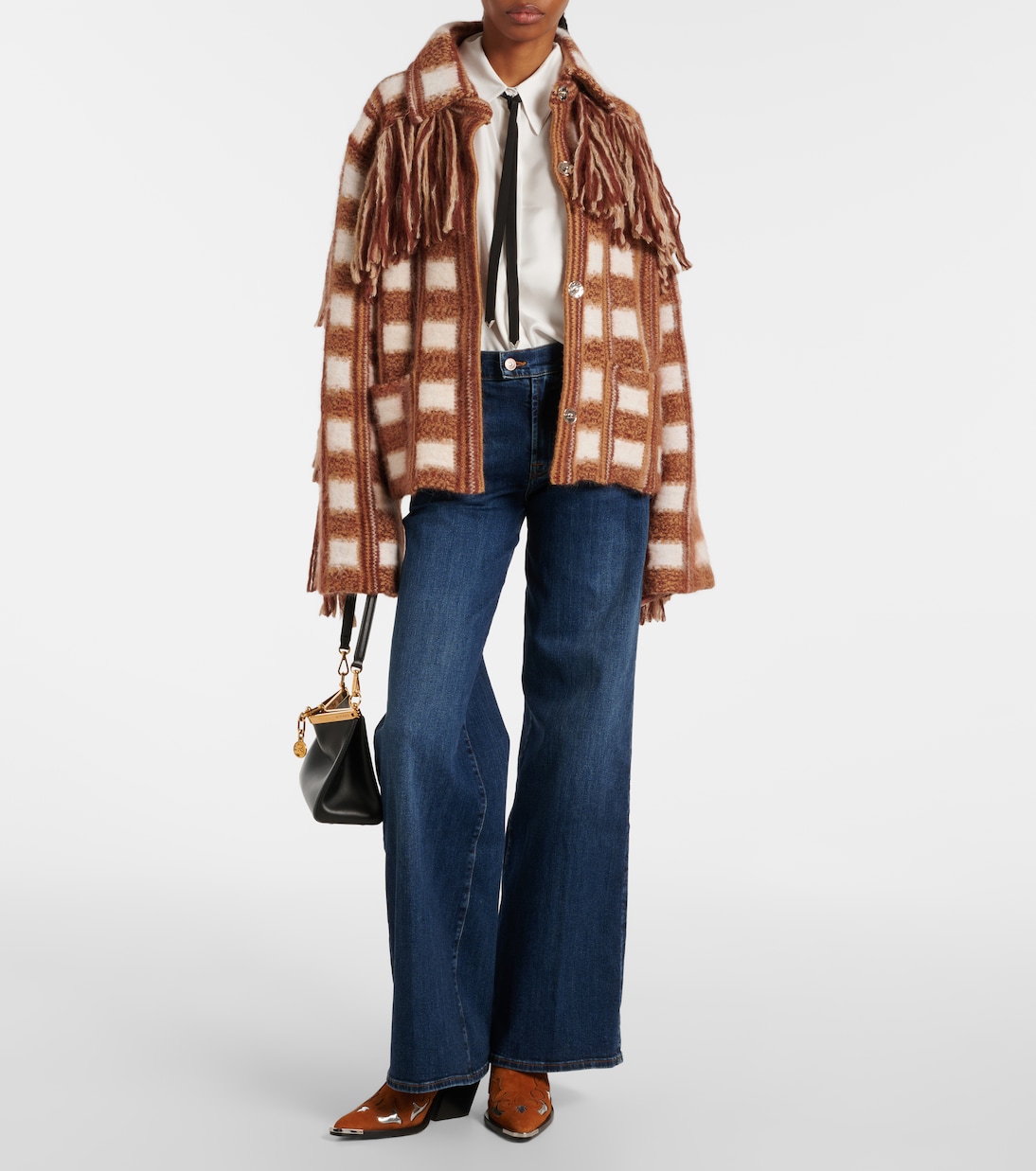 Lotta Rebel high-rise wide-leg jeans | 7 For All Mankind