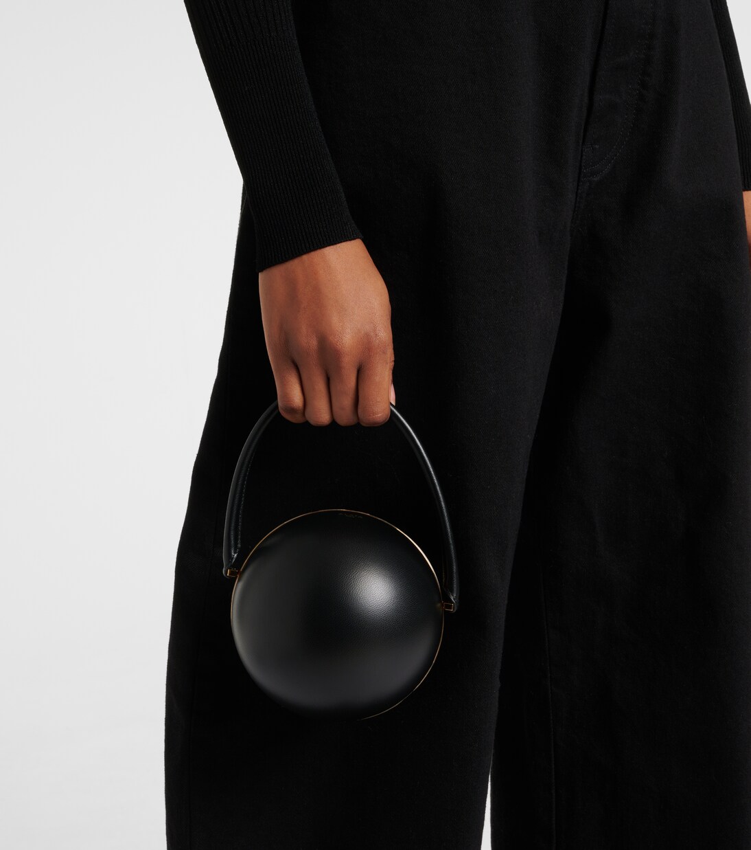 Sphere leather tote bag | Alaïa