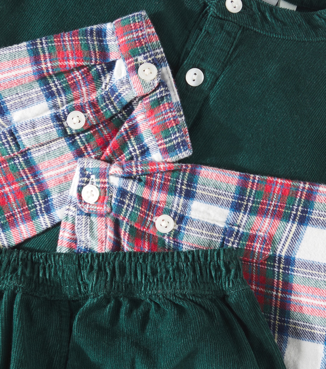 Baby cotton sweatpants and blouse set | Molo