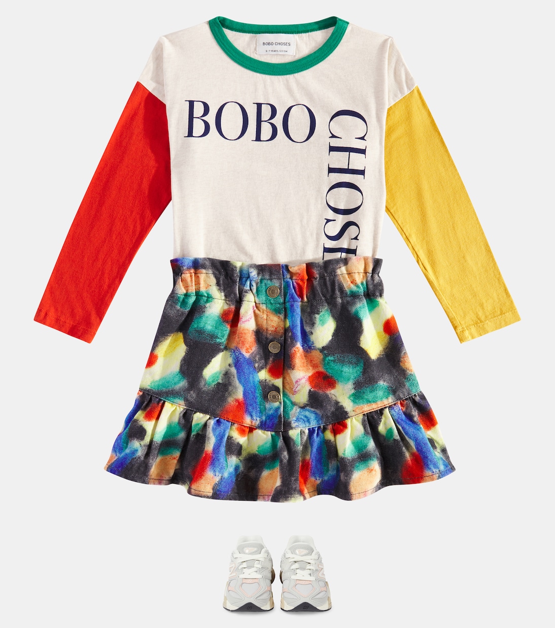 Fantasy World cotton skirt | Bobo Choses
