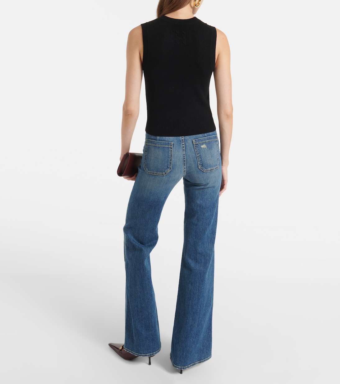 Pull sans manches May en cachemire | Nili Lotan