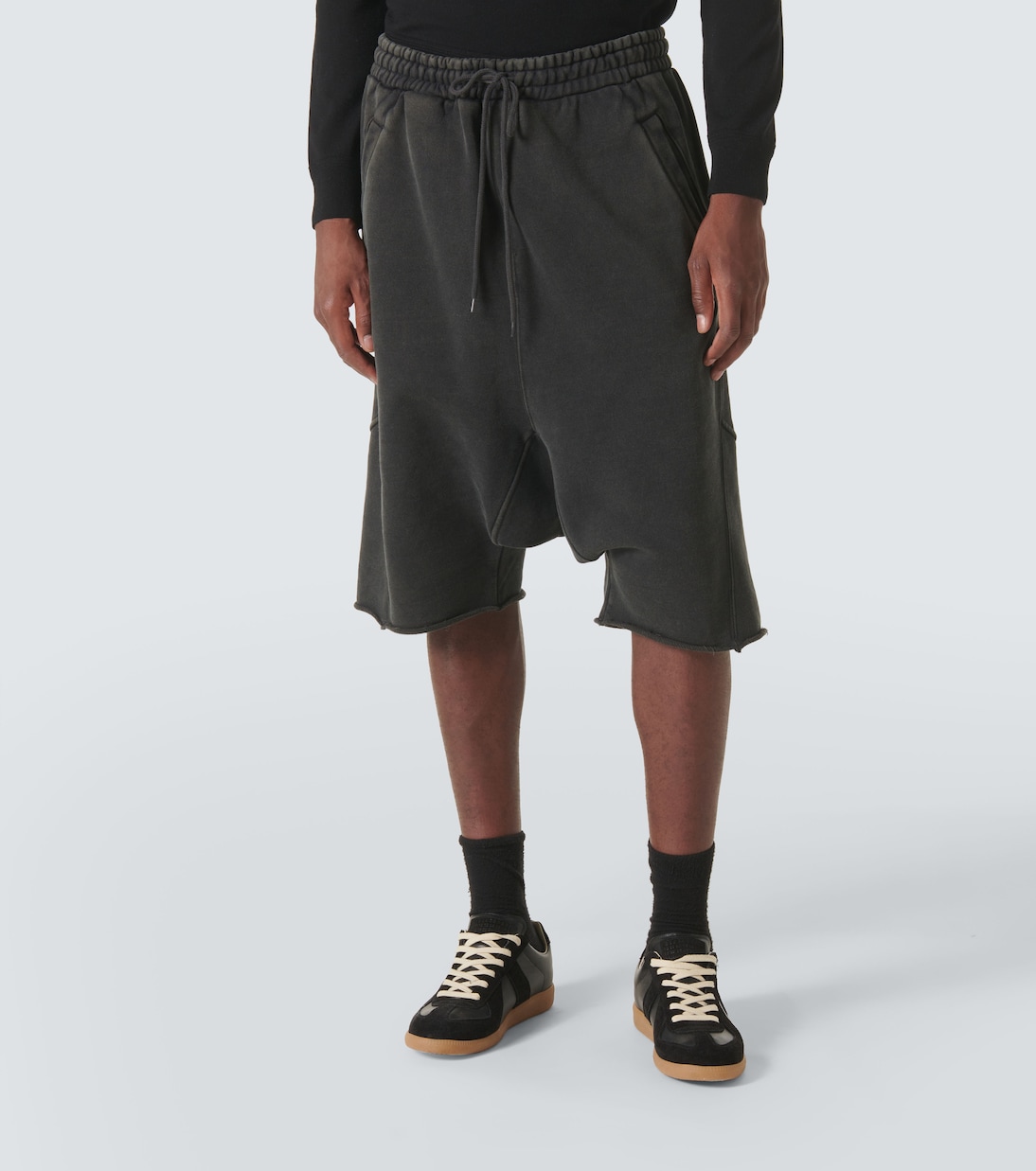 Heavy cotton jersey shorts | Entire Studios