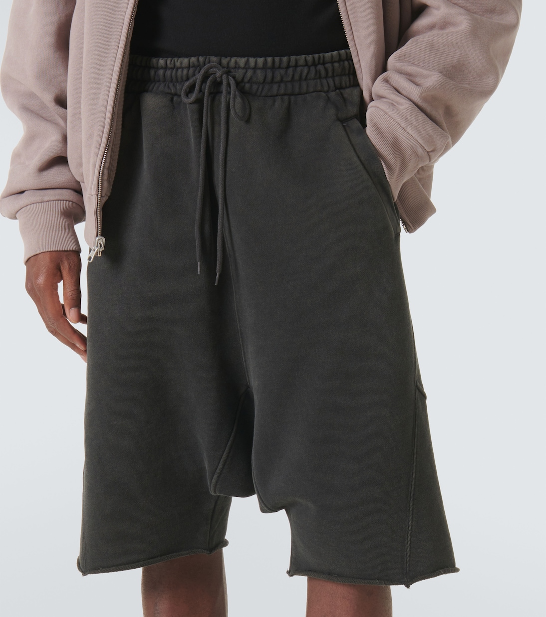 Heavy cotton jersey shorts | Entire Studios
