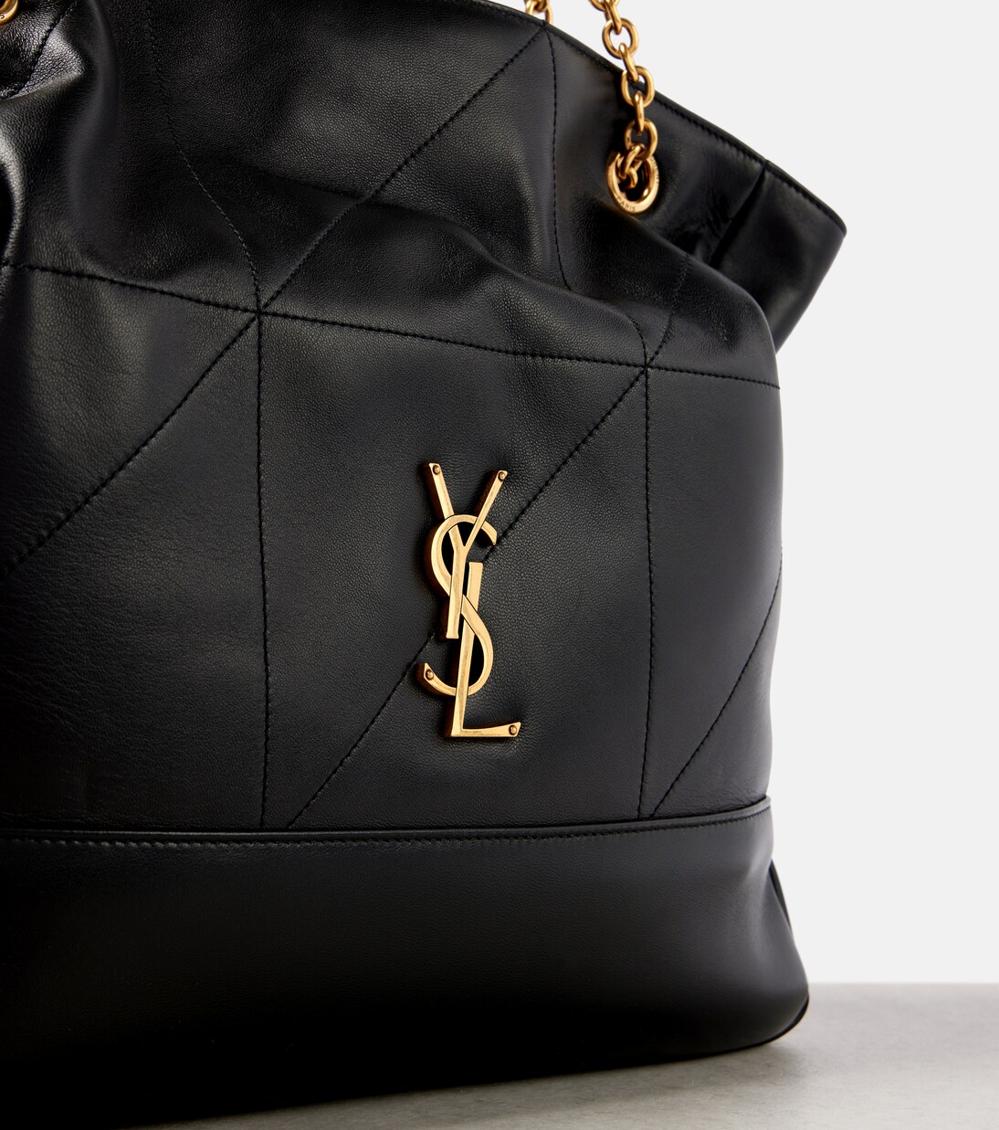 Jamie Shopping Medium leather tote bag | Saint Laurent