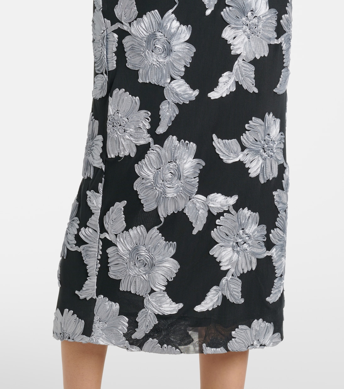 Gonna a tubino in mesh | Rotate