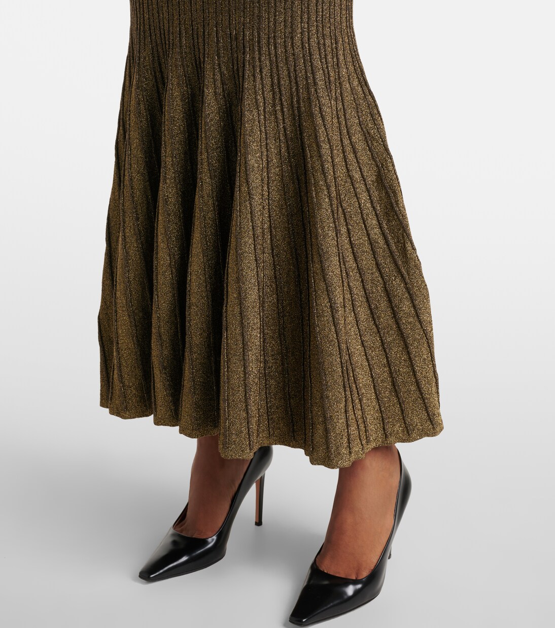 Maxikleid Raquel aus Lamé | Staud