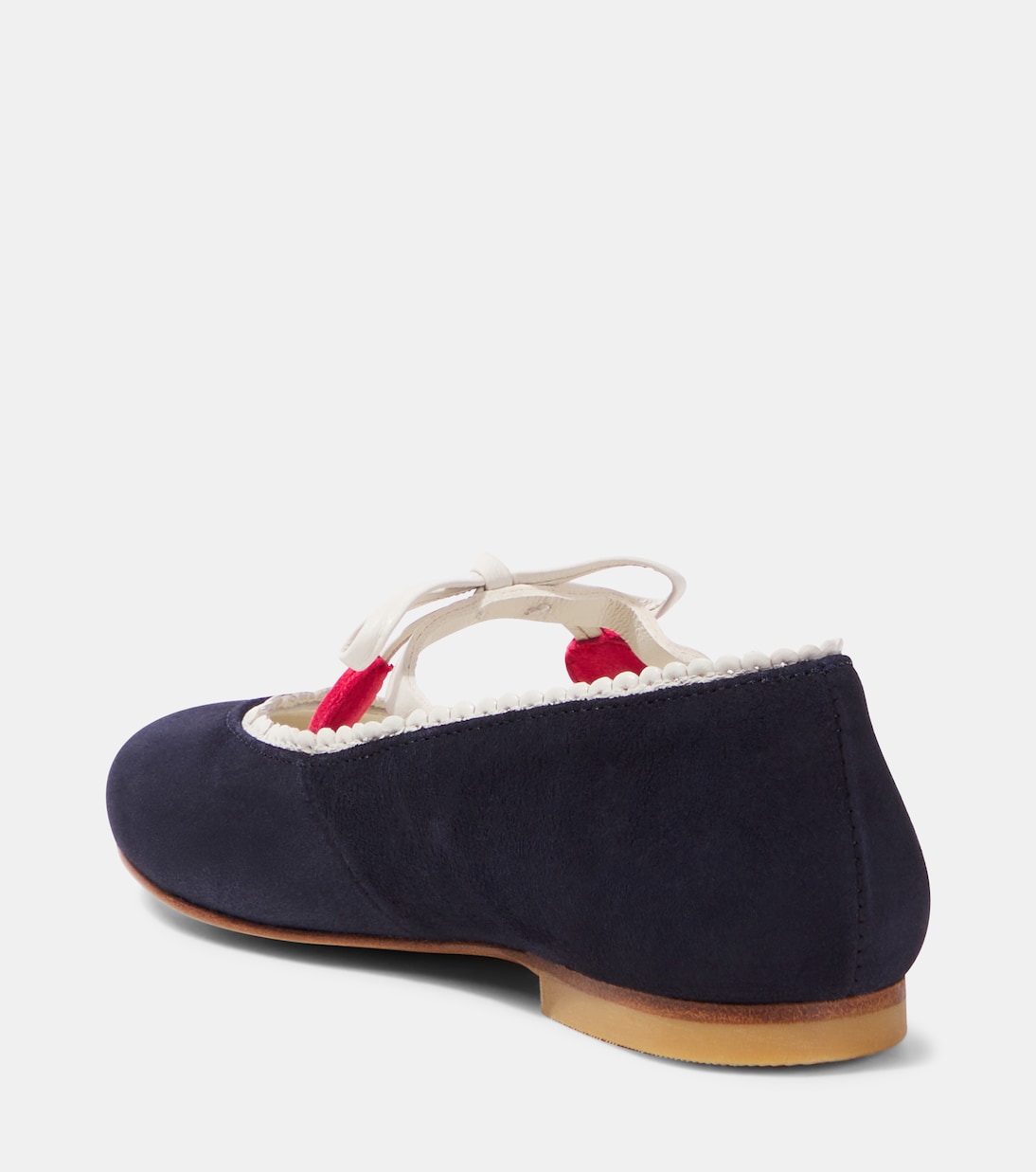 Ballerine Mary Jane Emilda in suede | Bonpoint