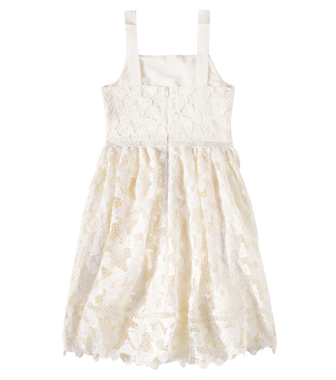 Bow lace dress | Self-Portrait Kids