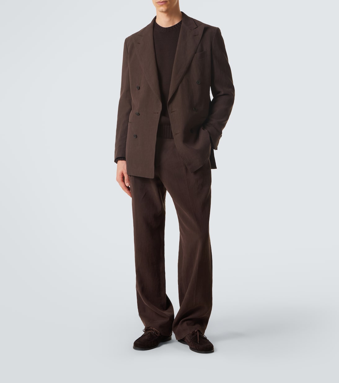 Chaussures bateau City Moc en daim | Saman Amel