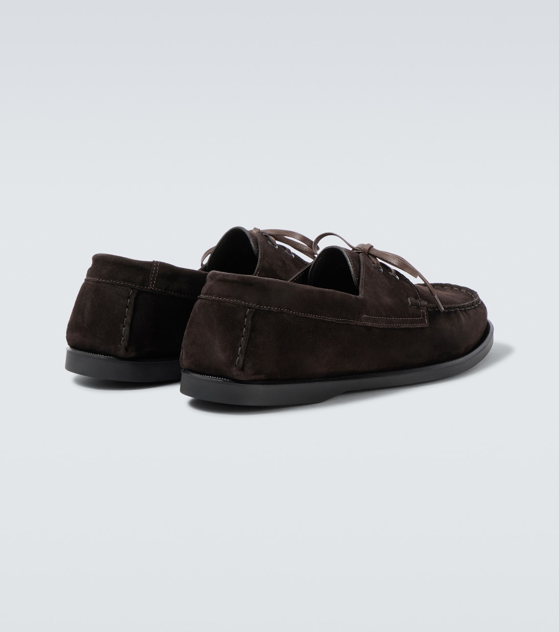 Chaussures bateau City Moc en daim | Saman Amel