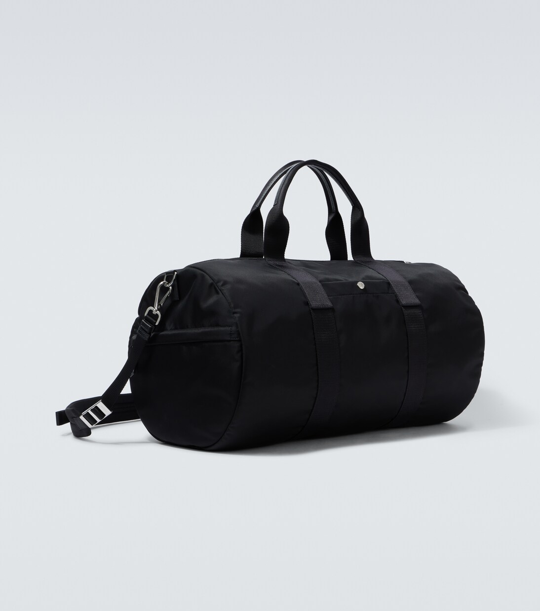 Re-Nylon leather-trimmed duffel bag | Prada