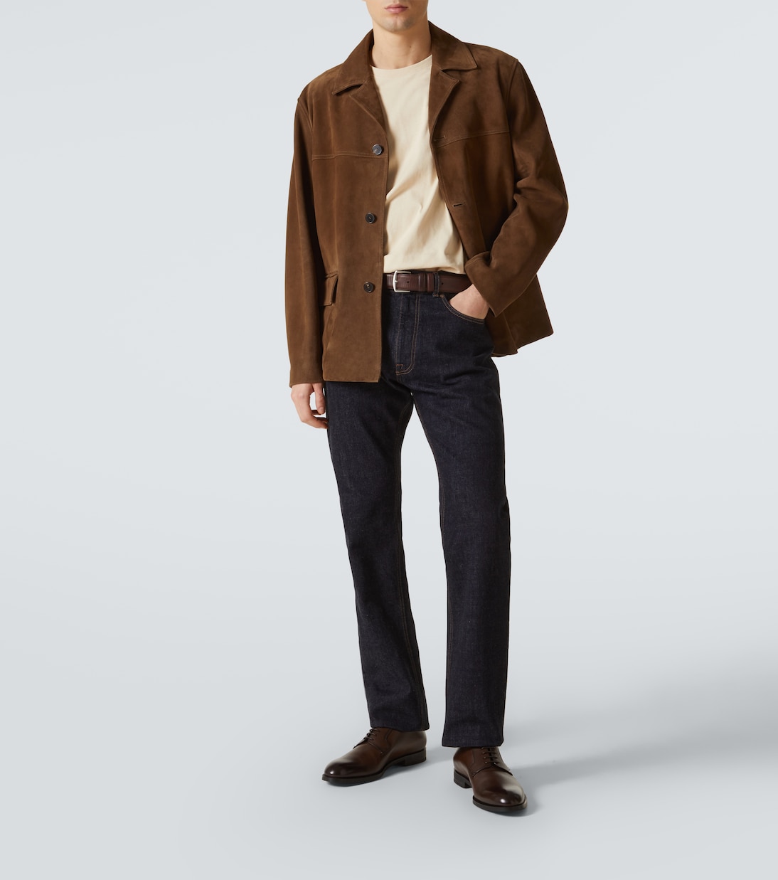 New Classic leather Derby shoes | Zegna