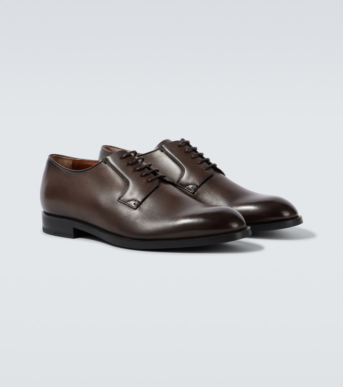 New Classic leather Derby shoes | Zegna