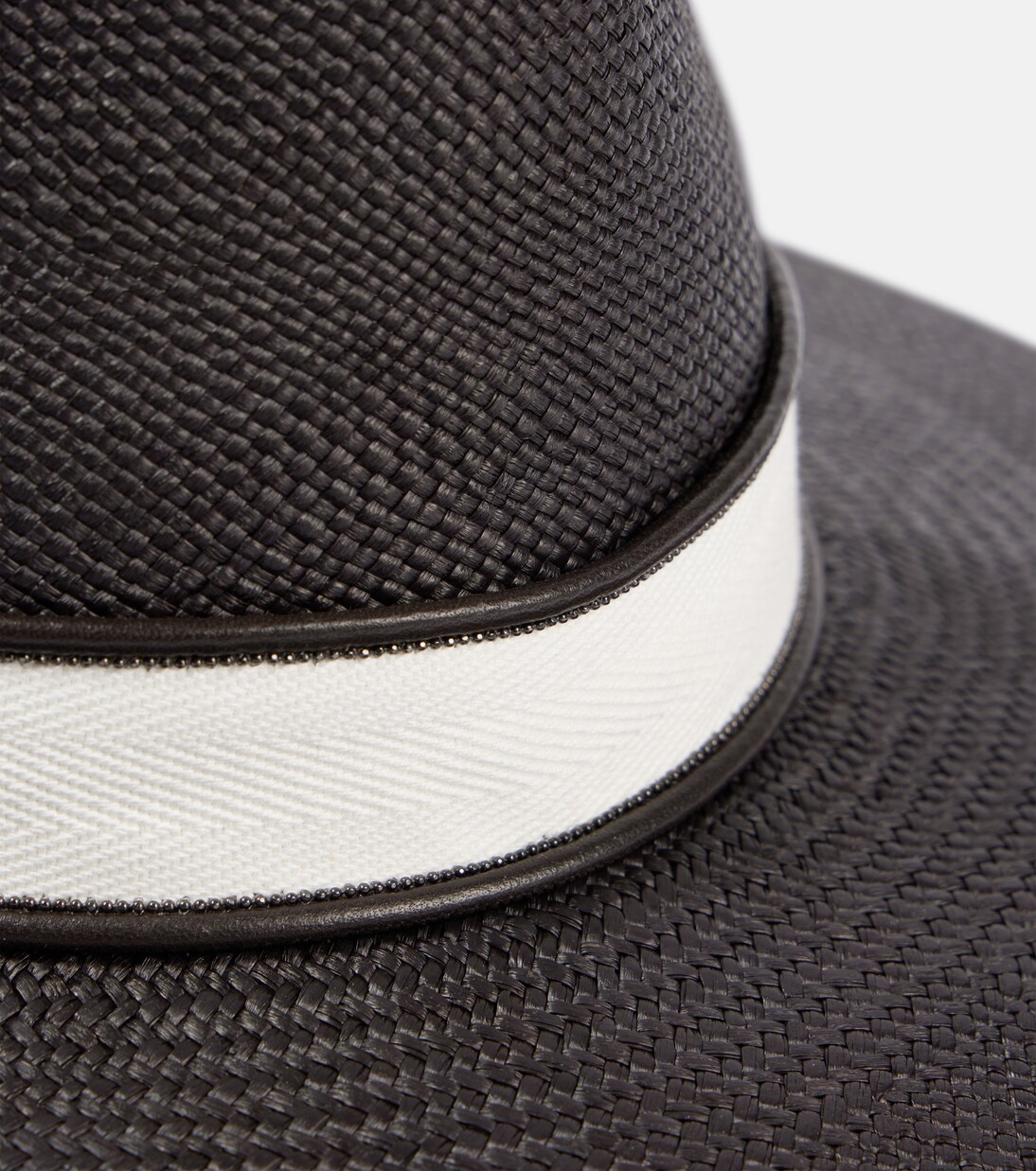 Monili straw fedora | Brunello Cucinelli