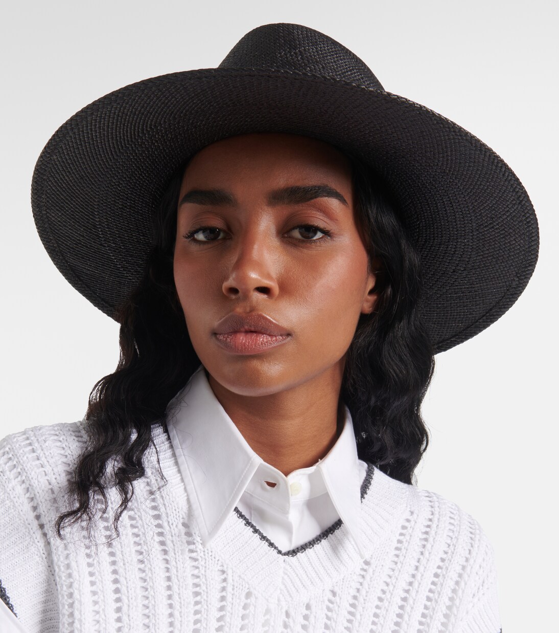 Monili straw fedora | Brunello Cucinelli