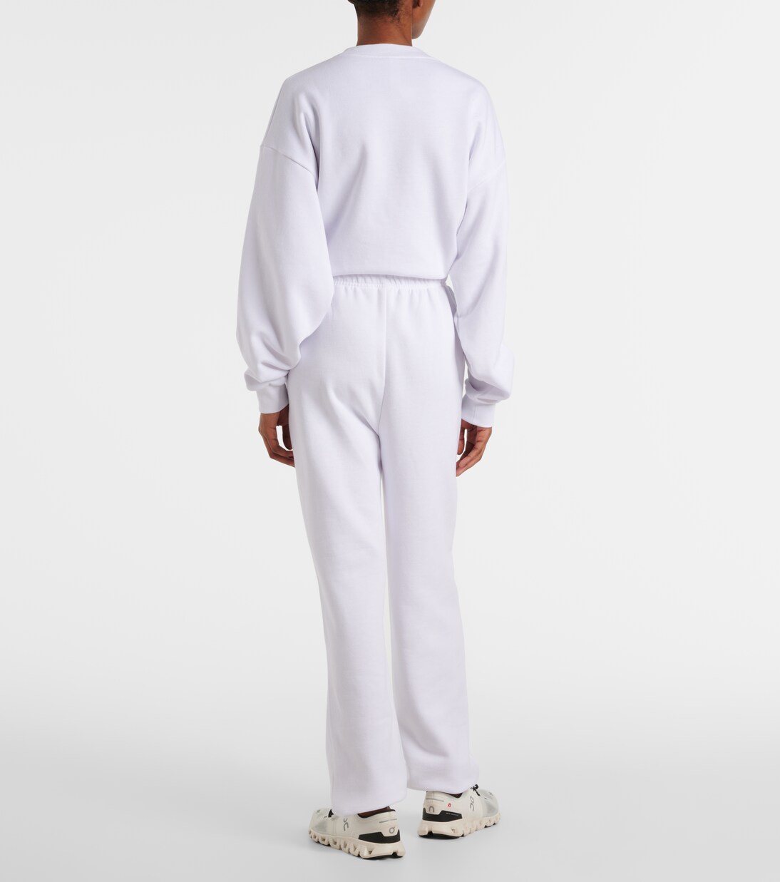 Accolade cotton-blend sweatpants | Alo Yoga