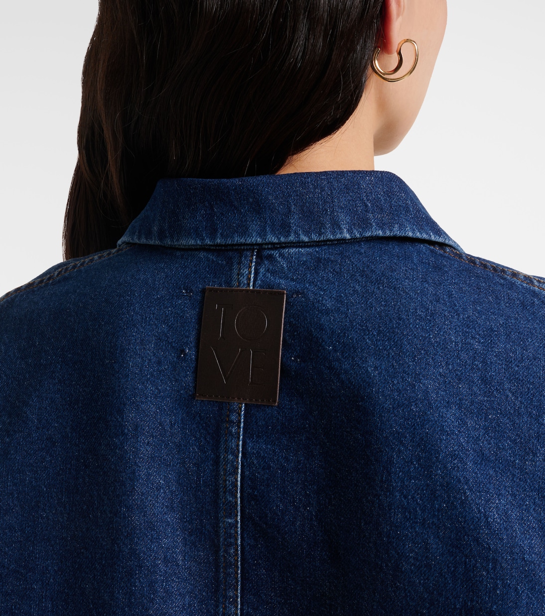 Bluse Sonny aus Denim | Tove