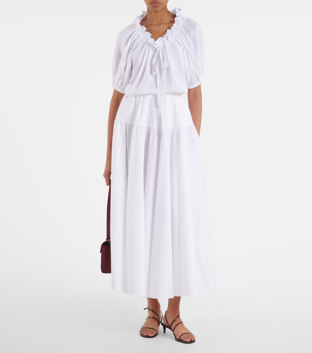 Midirock aus Baumwolle | Patou