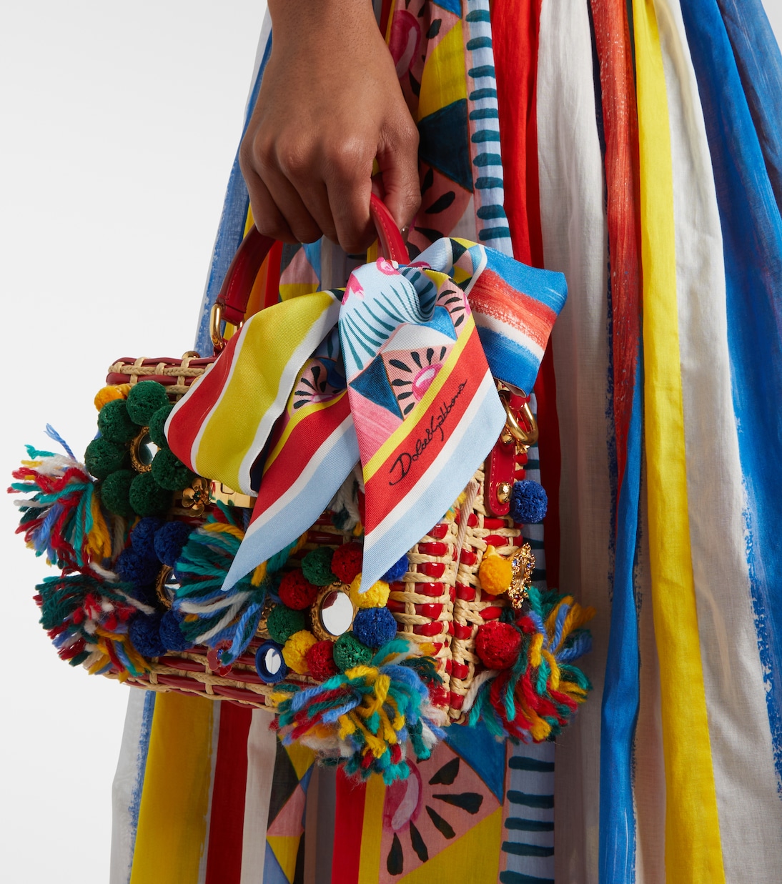 Printed silk twill scarf  | Dolce&Gabbana