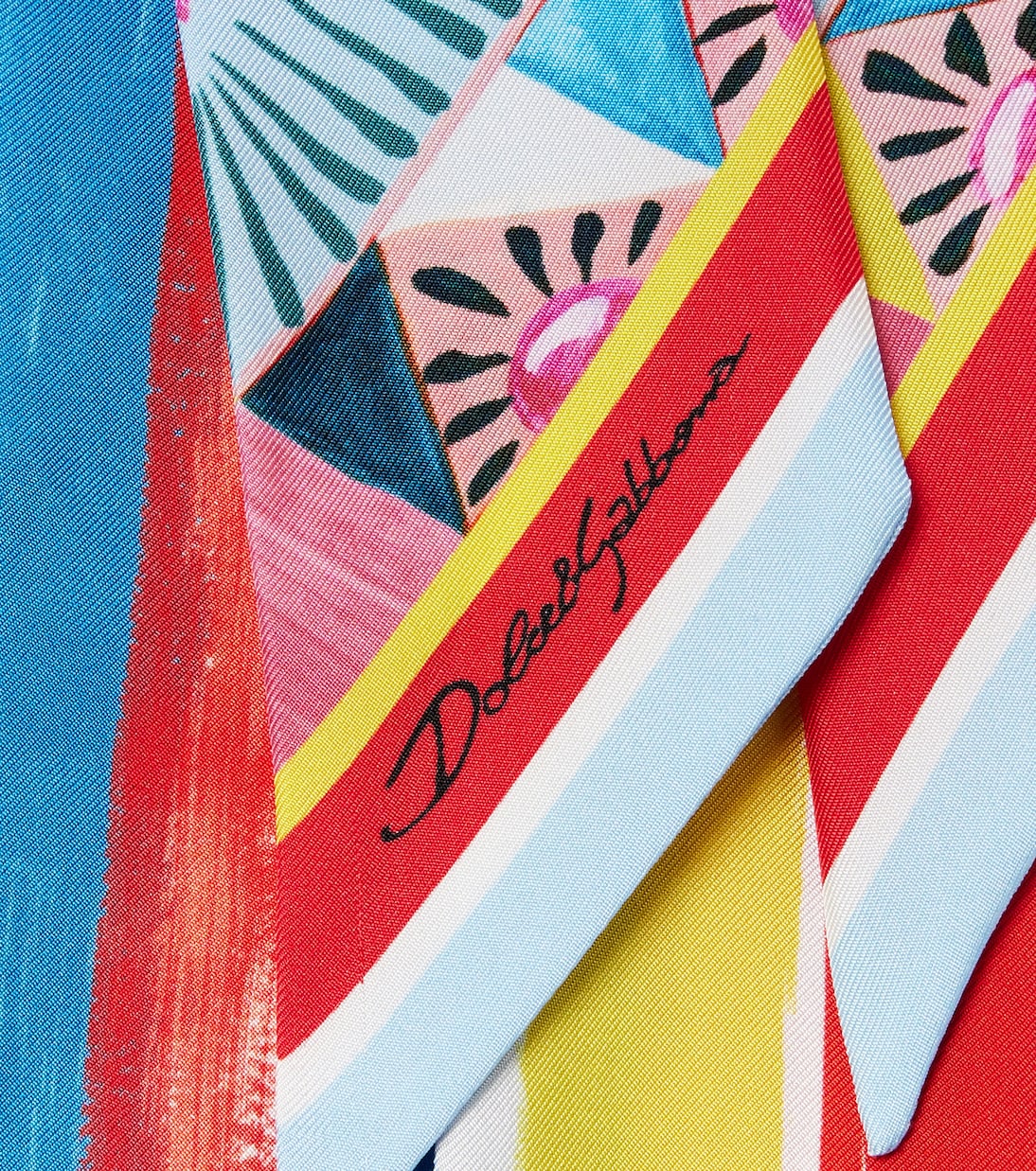 Printed silk twill scarf  | Dolce&Gabbana