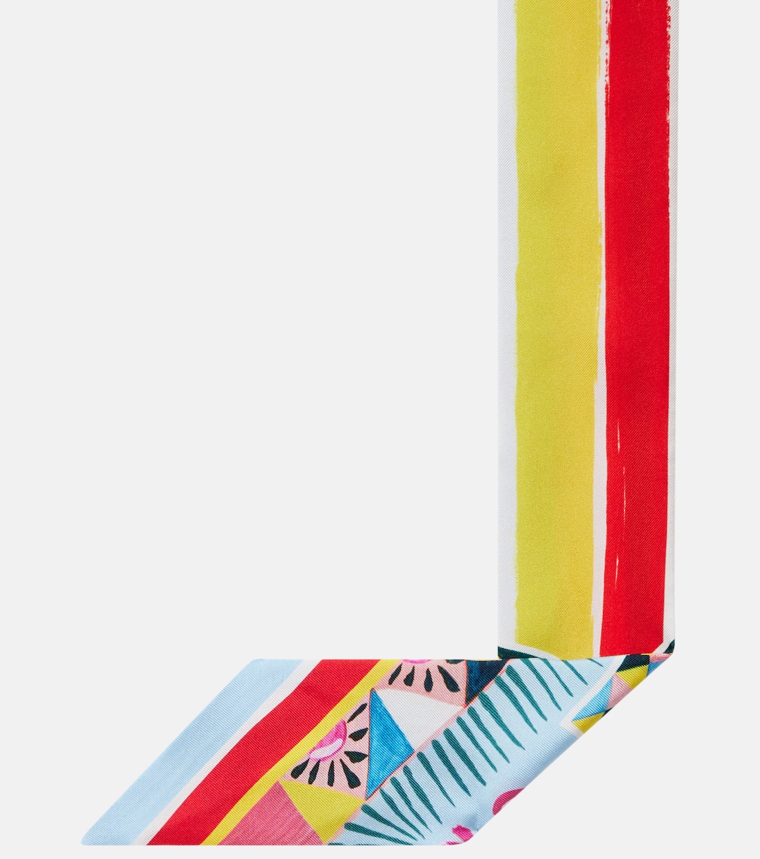 Printed silk twill scarf  | Dolce&Gabbana