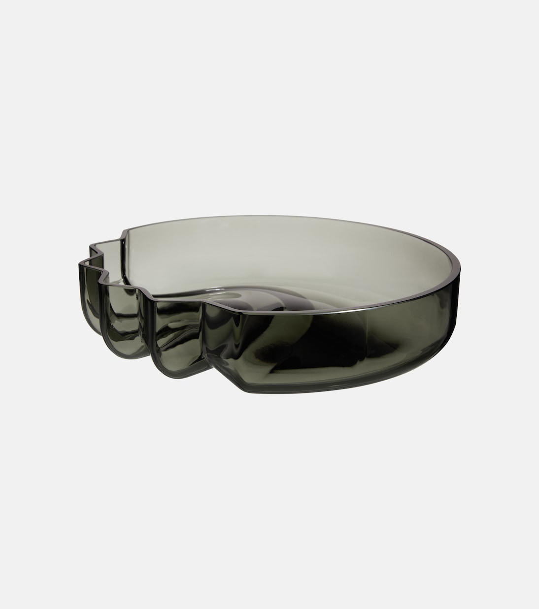 Pulse glass platter | Zaha Hadid Design
