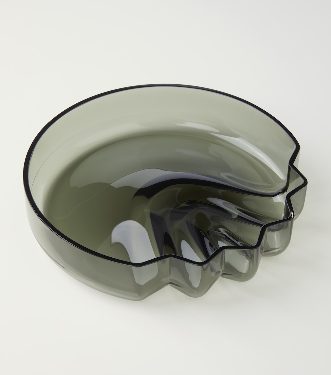 Pulse glass platter | Zaha Hadid Design