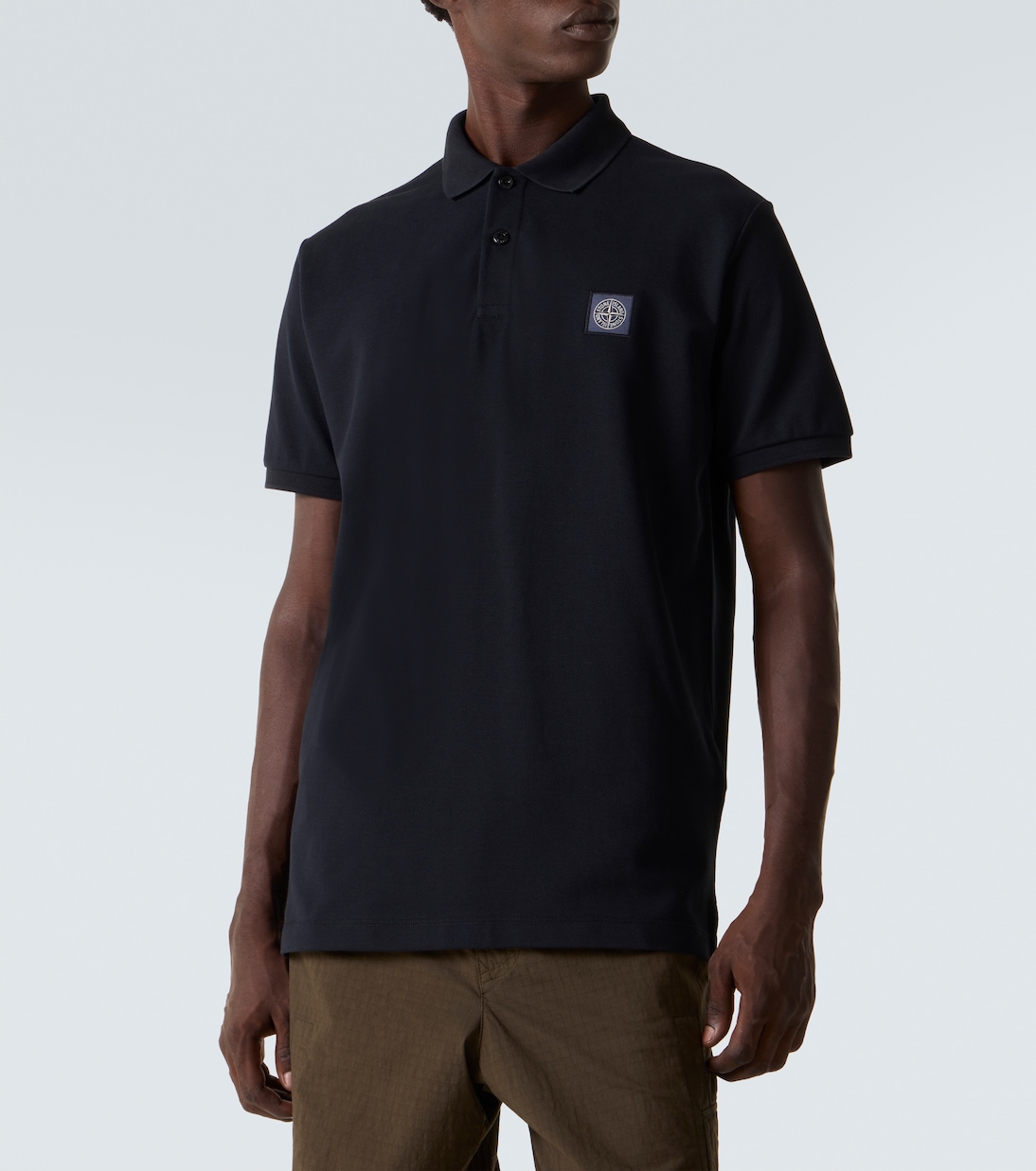 Polo de piqué de algodón | Stone Island