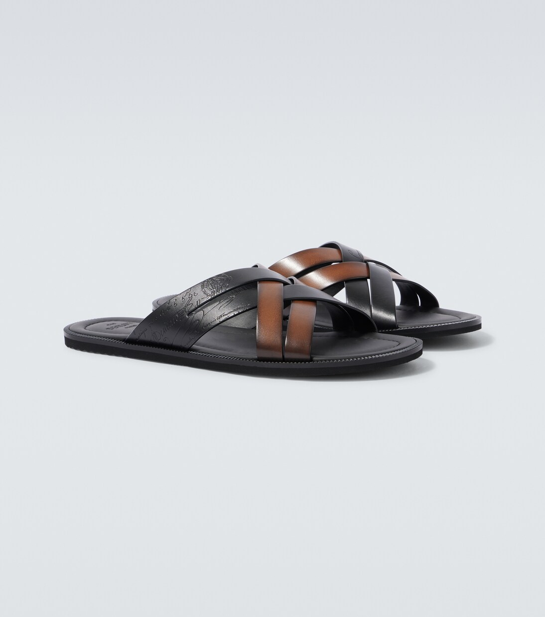 Sifnos Scritto leather sandals | Berluti