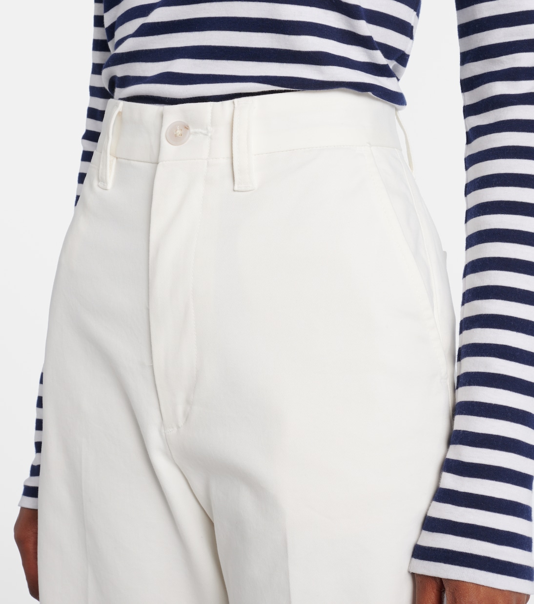 Cropped-Chinohose aus einem Baumwollgemisch | Polo Ralph Lauren