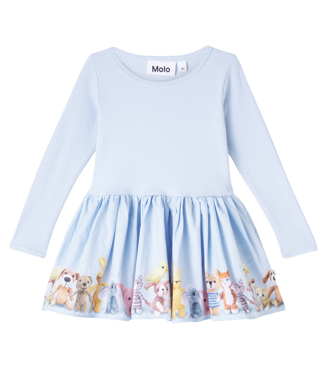 Baby - Abito Candi in misto cotone con stampa | Molo