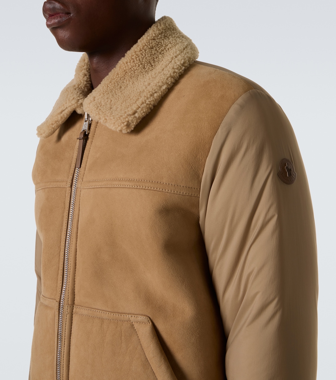 Daunenjacke Tonnay mit Shearling | Moncler