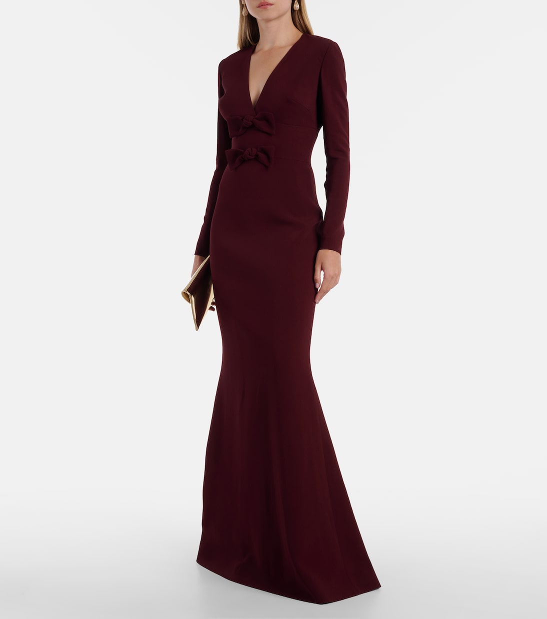 Abito lungo in cady | Elie Saab