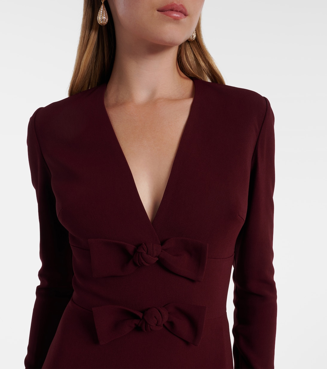 Abito lungo in cady | Elie Saab