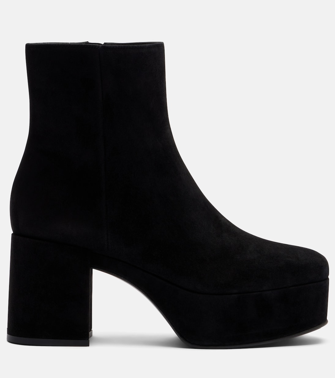 35 suede platform ankle boots | Gianvito Rossi