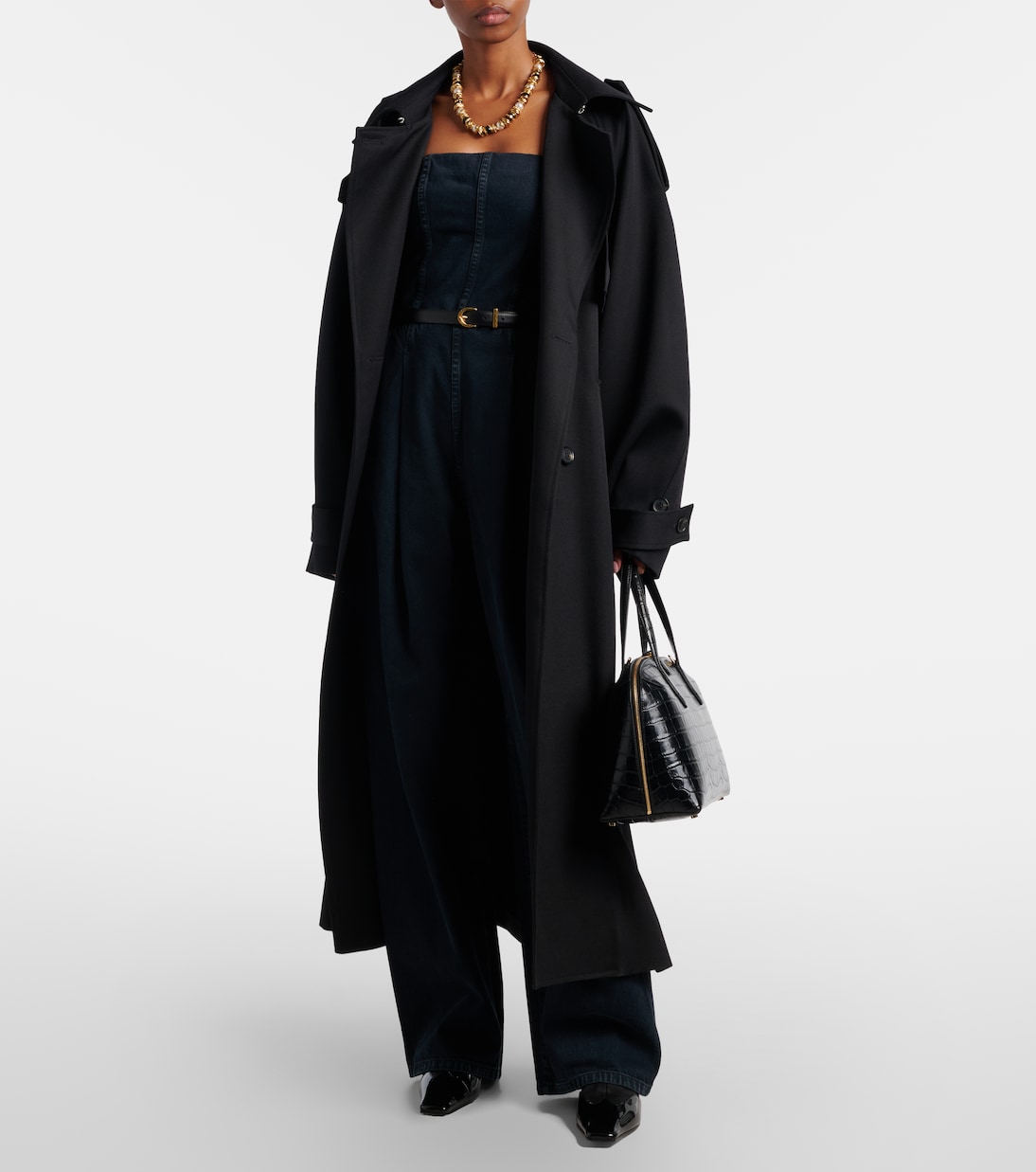 Combinaison Agyness en jean | Agolde